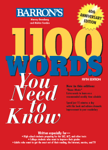 1100 Words You Need To Know
